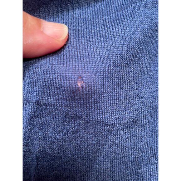 360 Cashmere Womens Cardigan Sweater S Academia Office Lagenlook Corpcore *tear* - Picture 10 of 10